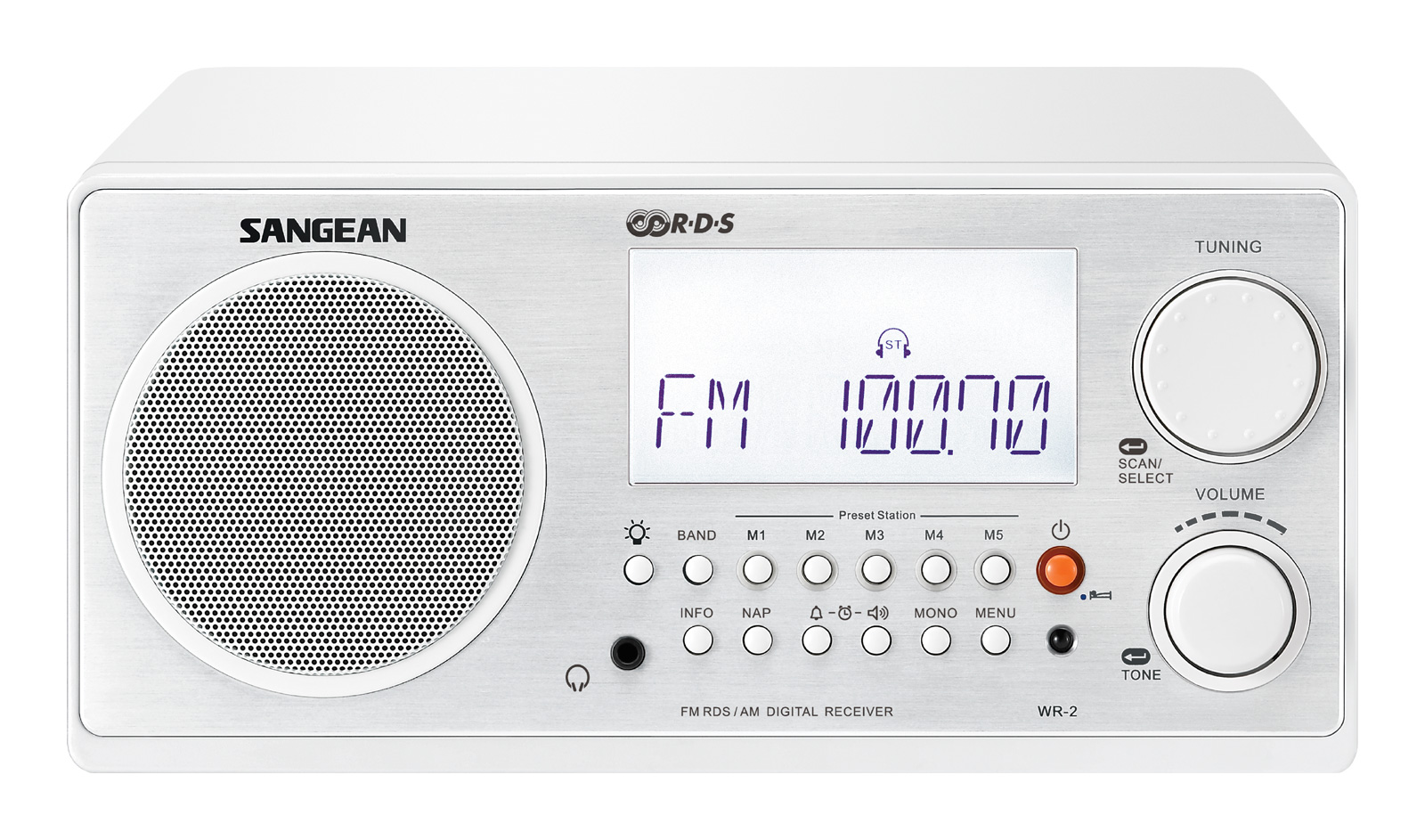 Radio de table AM / FM - Stéréo RBDS WR-2