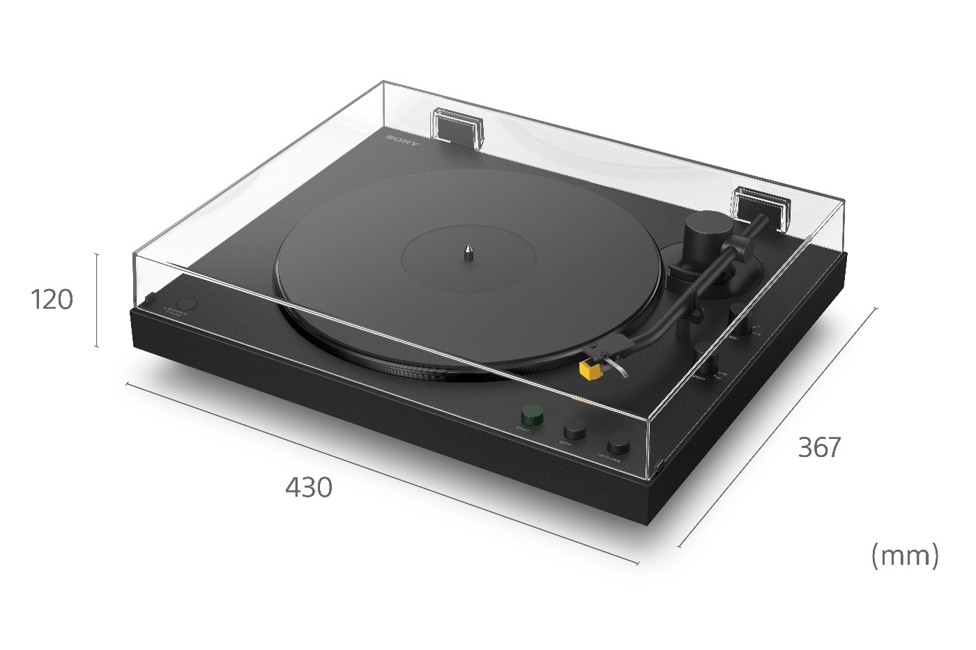 PS-LX5BT | Tourne-disque | Conception sonore de haute qualité | Connexion sans fil | Lecture entièrement automatique
