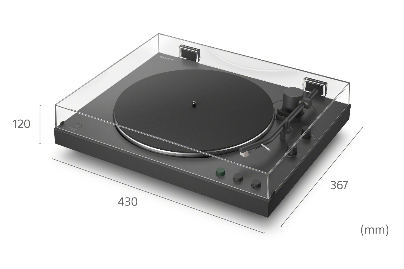 PS-LX3BT | Tourne-disque | Connexion sans fil | Lecture entièrement automatique